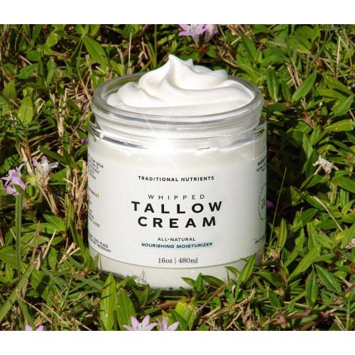 Whipped Tallow • Unscented • Grass-fed Beef • No Chemicals, Additives or Fillers • Moisturizer