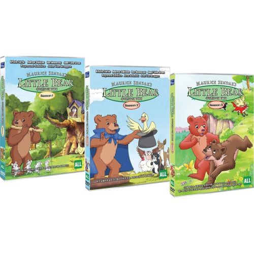 Little Bear Season 1,2,3 (1995-2003) 3-DVDs SET *NEW