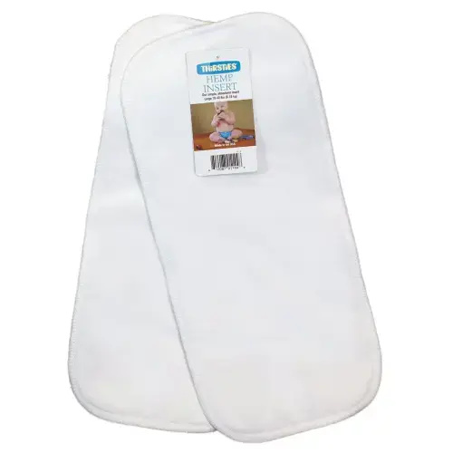 Hemp Inserts for Cloth Diapers | 2 pack – Thirsties Baby