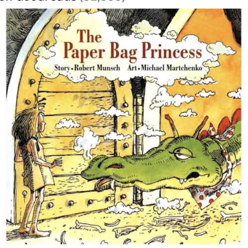 The Paper Bag Princess (Board Book Abridged)