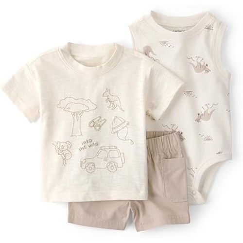 Carter's Baby Boys' 3-piece Short Set