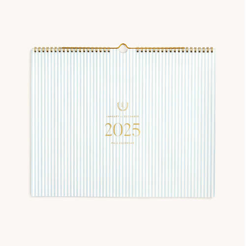 2025 Horizontal Wall Calendar