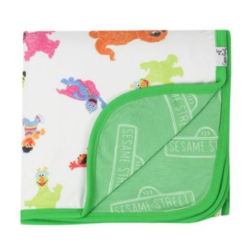 Copper Pearl 3-Layer Quilt Blanket - Sesame Street