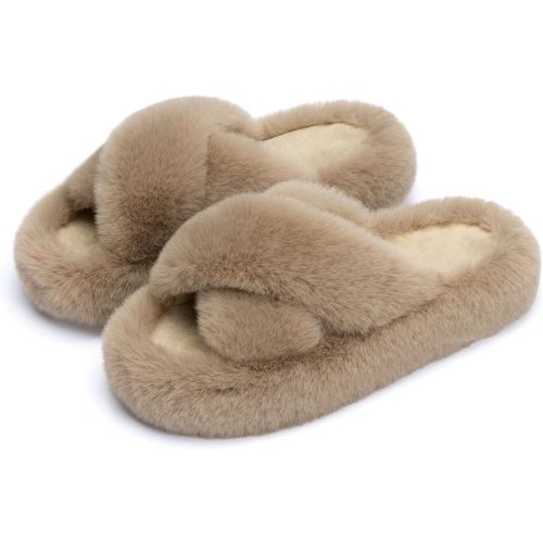 Chantomoo Women's Cross Slippers