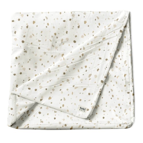 Terrazzo Chalk Organic Cotton Cover