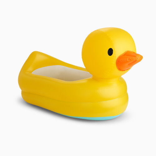 White Hot Inflatable Duck Tub