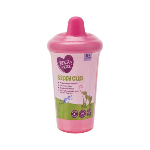 Parent's Choice Hard Spout Sippy Cup, 6 Months+, Pink
