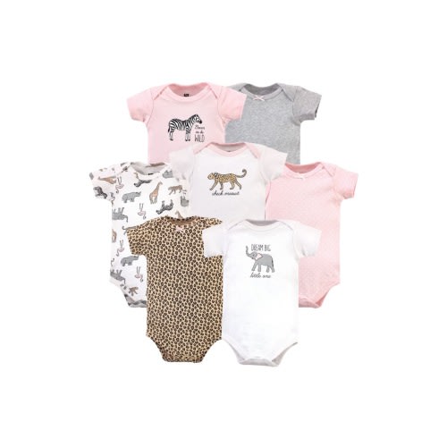 Seven-Piece Cotton Bodysuit Collection, 0-3M
- Only a few left