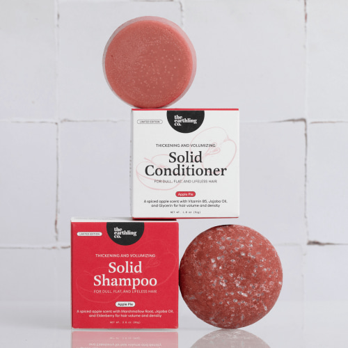 Apple Pie Shampoo and Conditioner For Thickness & Volume