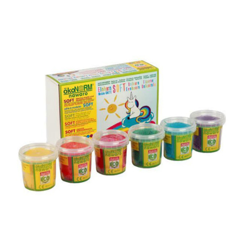 Okonorm Eco Soft 6 Piece Rainbow Modeling Dough | Acorn Toy Shop