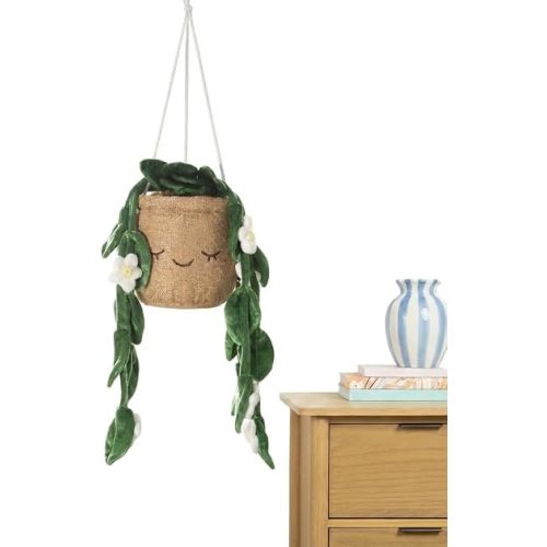 Jazwares Greenhouse by Russ 8-Inch Hanging Plant with Flowers Plush - Ultrasoft Official Plush Ages 3+
