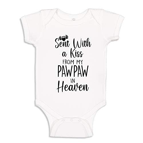 The Shirt Den Sent With A Kiss From My Pawpaw In Heaven Baby Bodysuit Infant One Piece