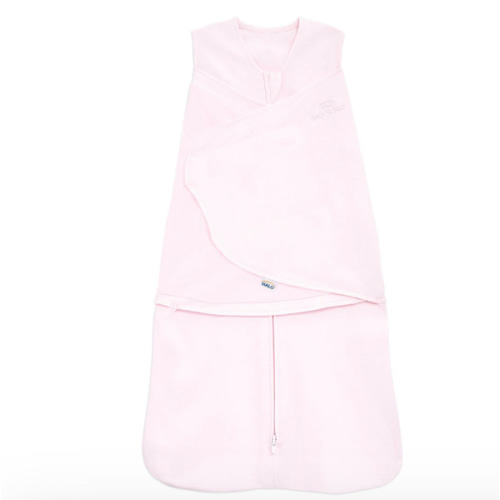 Pink Cotton Muslin Swaddle - Newborn | HALO