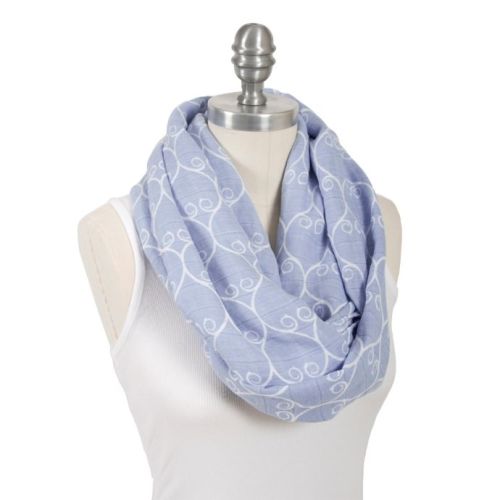 Bébé au Lait® 100% Cotton Muslin Infinity Nursing Scarf in Porta