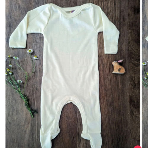 NEW Colors!  Engel - Organic Merino Wool Silk Baby Pajama (6 Colors)