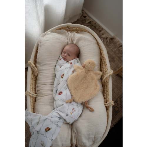 Cottage Picnic Swaddle Wrap
