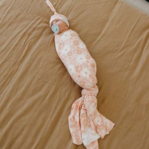 Knit Swaddle Blanket - Penny