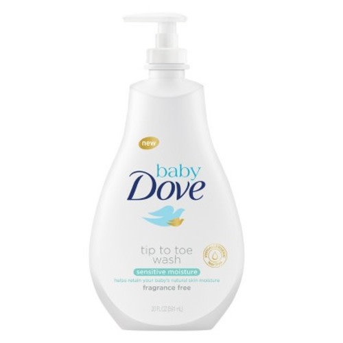 Baby Dove Sensitive Moisture Tip-to-Toe Wash - 20oz