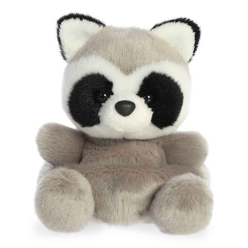 Aurora Mini Rascal Raccoon Palm Pals Adorable Stuffed Animal Gray 5"