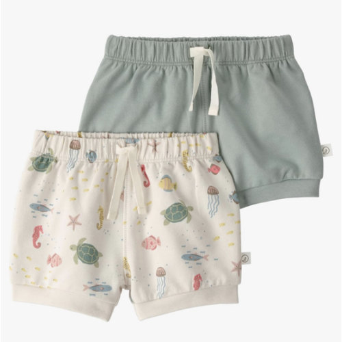 Little Planet by Carter's Baby 2-Pack Shorts Made with Organic Cotton