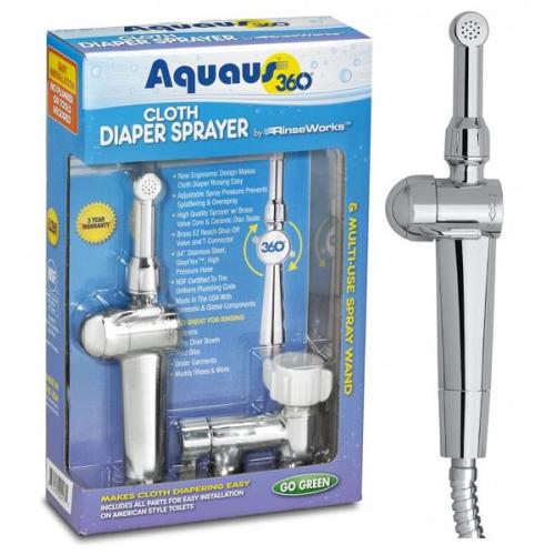 Aquaus 360° Cloth Diaper Sprayer – Mother ease