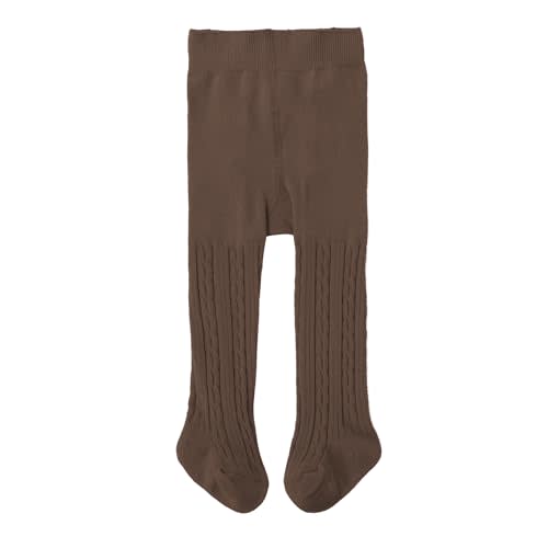 Century Star Baby Girls Cotton Cable Knit Tights for 0-4 Years Toddler | Soft,Footed Coverage,Seamless Toe,Stretch Waistband,Thick Warm Stocking For Kids 0-4 Years,Winter Cold Weather And Daily Wear