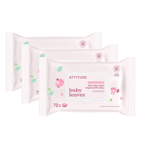 99% Water Wipes for Baby | ATTITUDE