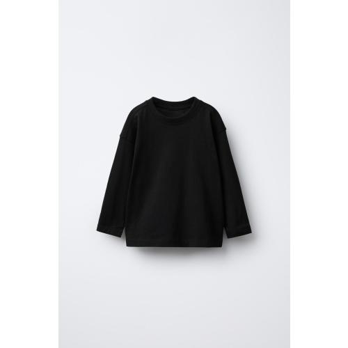 MEDIUM WEIGHT PLAIN T-SHIRT - White | ZARA United States