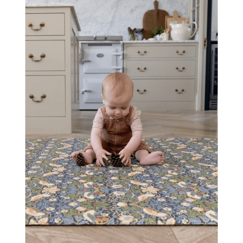 Morris & Co. The Strawberry Thief Play Mat – Totter and Tumble LLC