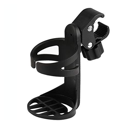 Accmor Stroller Cup Holder, Universal Cup Holder for Uppababy, Nuna, Doona Strollers, 360 ° Rotatable Bottle Holder for Stroller, Bike, Wheelchair, Walker, Scooter