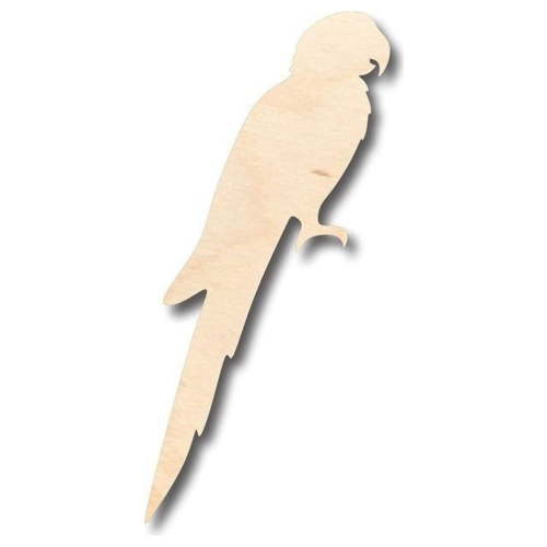 Wood Macaw Shape - 14" / 1/4"