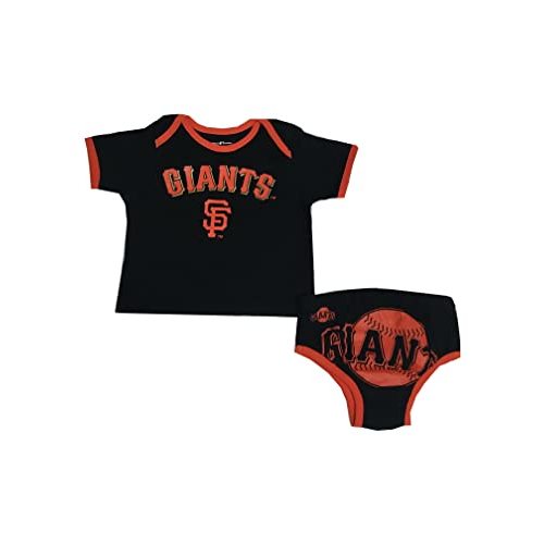 MLB Newborn & Infants 0-24 Months Shortstop Relay 2 Piece T-Shirt & Diaper Set