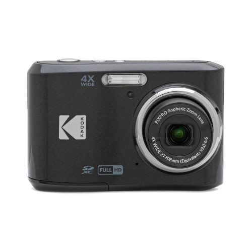 KODAK PIXPRO Friendly Zoom FZ45-BK 16MP Digital Camera with 4X Optical Zoom 27mm Wide Angle and 2.7" LCD Screen (Black)
