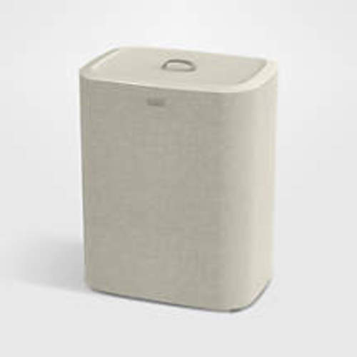 Joseph Joseph Tota 90L Dual Laundry Basket - Ecru