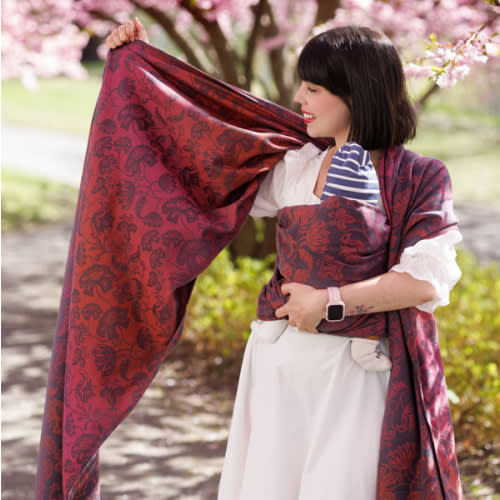 Dahlia Your Praises for Ever Shall Speak Baby Wrap