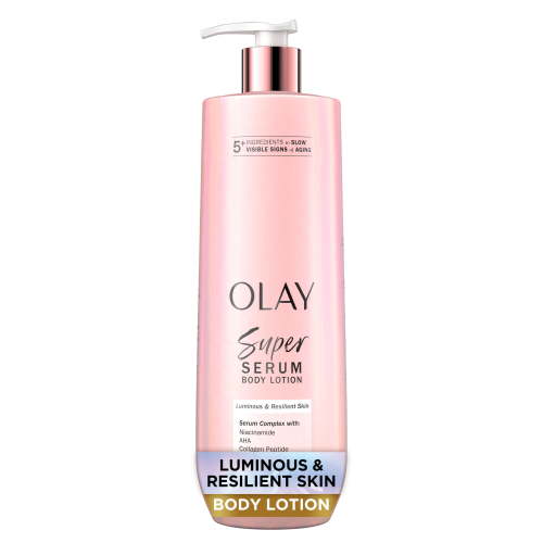 Olay Super Serum Body Lotion, Moisturizing Body Lotion for Dry Skin with Super Serum Complex, 18.5 fl oz