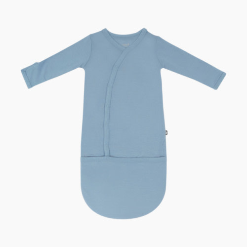 Kyte Baby Bundler Gown - Slate, 0-3 M
