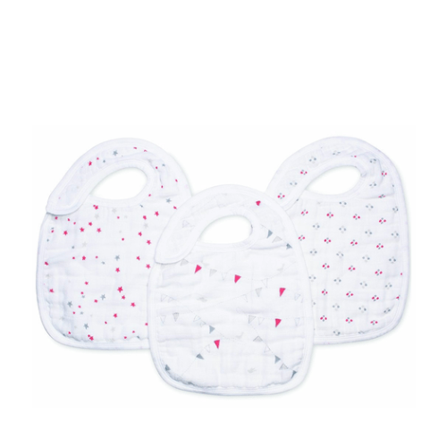aden + anais Snap Bib Classic 3-pack - The Breastfeeding Center, LLC