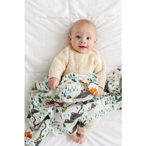 National Parks Swaddle (Mini Pattern)