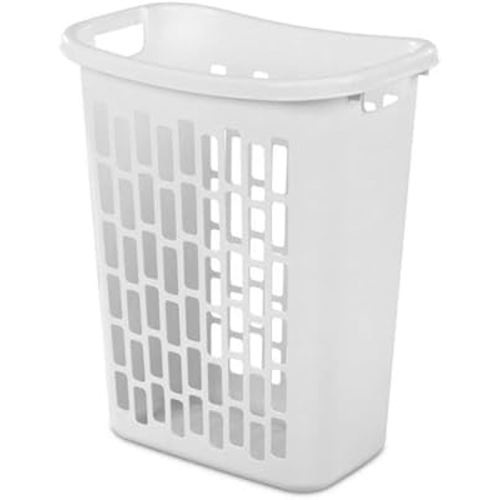 Rectangular Open Hamper – White, Durable and Spacious Laundry Basket