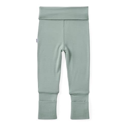 Little Sleepies Leggings for Girls & Boys, Soft Viscose from Bamboo Leggings w/Fold Over Leg Cuffs, Baby Pants