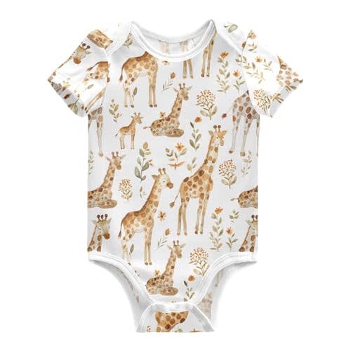 Baby Bodysuits Short Sleeve 100 Money Pattern Unisex Baby Onesie Cotton Clothes