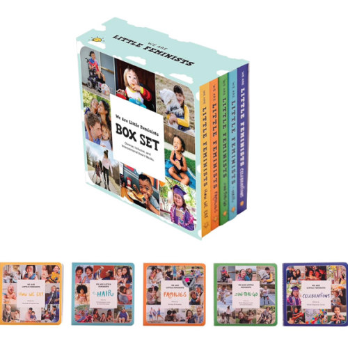 We Are Little Feminists Box Set: Families, How We Eat, On-the-Go, Celebrations, & Hair: Diverse, Inclusive, & Intersectional Board Books