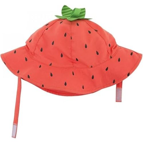 Zoocchini Baby Sun Hat - Strawberry - Medium - 6-12M