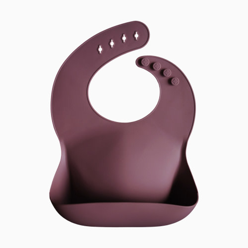 Silicone Bib - Dusty Rose