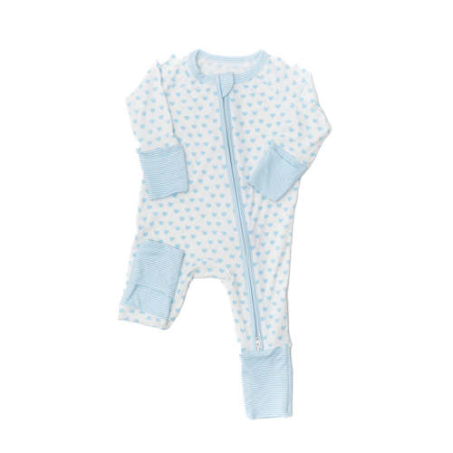 Hearts & Stripes Sleep Romper