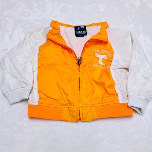 Kids Tennessee Volunteers Orange White Track Jacket Size 12M