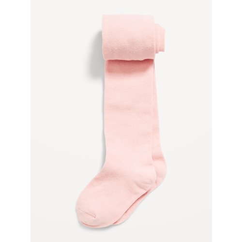 Soft-Knit Solid Tights for Toddler Girls