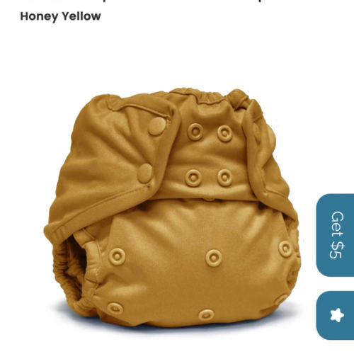 Rumparooz One Size Cloth Diaper Cover - Honey