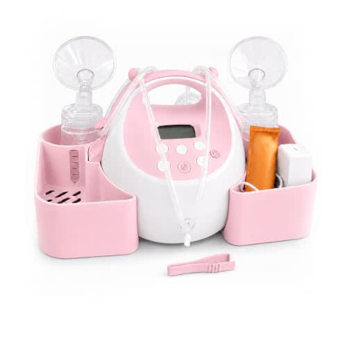 Breast Pump Caddy for Spectra S1/S2 Plus Breast Pump | With Tube Cap Puller＆Hose Clip, Organize And Simplify Your Pumping Journey, Making It Easier, Ideal Gift For New Moms
